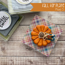 Load image into Gallery viewer, CLEARANCE Fall Plaid Standard Top Plate