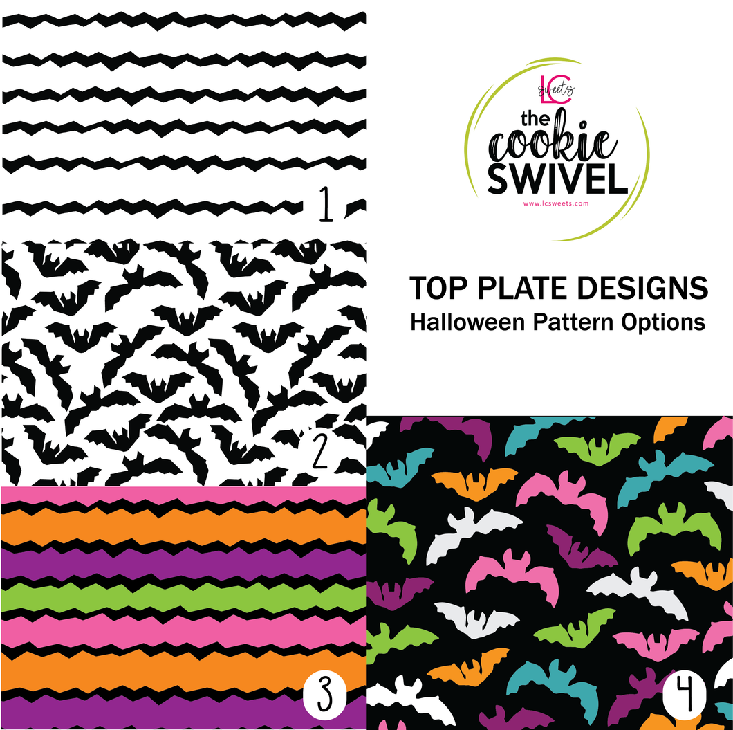 CLEARANCE Halloween Pattern Standard Top Plate