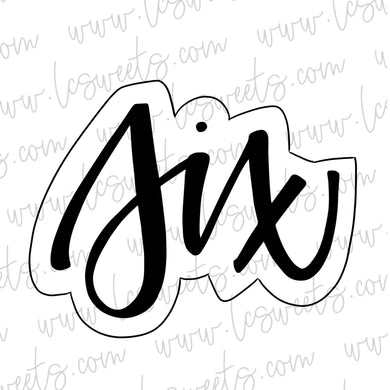 Lettered Six STENCIL