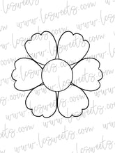 Load image into Gallery viewer, Scalloped Flower