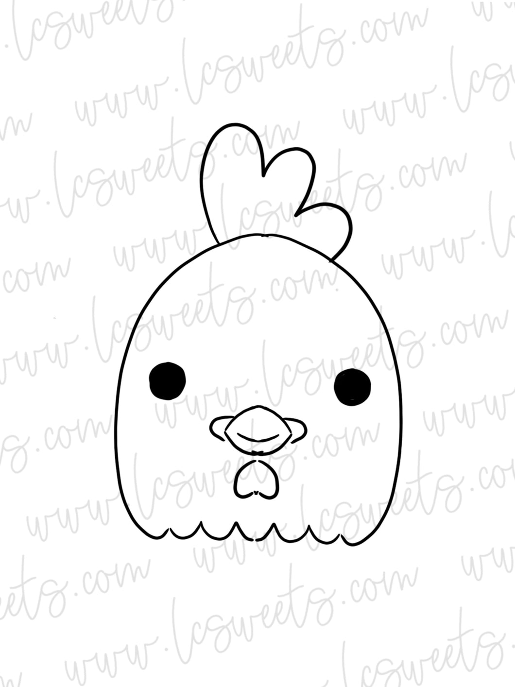 Rooster Head