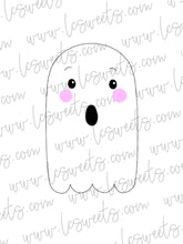 Load image into Gallery viewer, Scalloped Ghost
