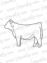 Load image into Gallery viewer, Hereford Cow Side