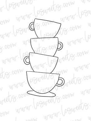 Tea Cup Stack