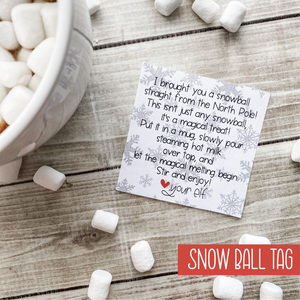 White Snowball Hot Cocoa (See Pick up dates!)