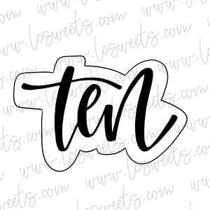 Lettered Ten